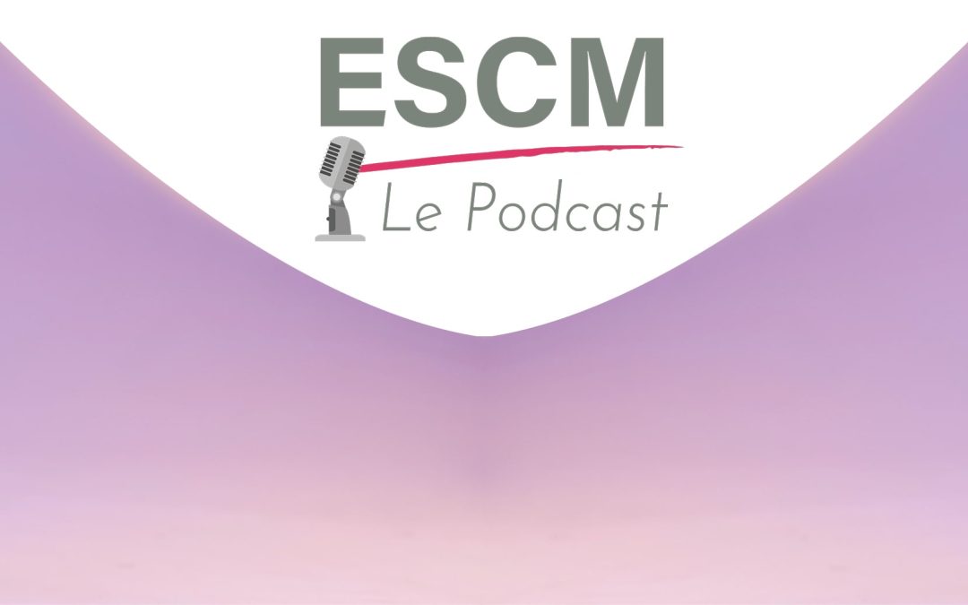 Podcast ecole de commerce ESCM logo
