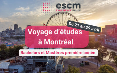 Voyage d’études à Montréal du 21 au 29 avril