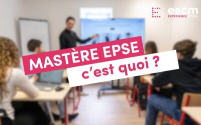 Devenez acteur du changement avec le Mastère EPSE de l’ESCM
