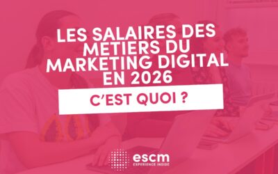 Les salaires des métiers du marketing digital en 2026