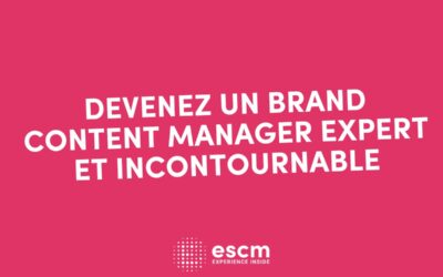 Devenez un brand content manager expert et incontournable