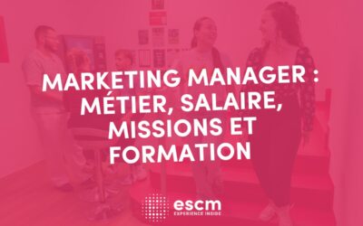 Tout savoir sur le métier de marketing manager