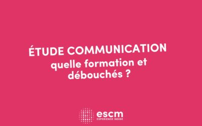 Fuyez la monotonie en choisissant des études de communication